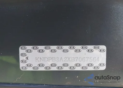 2011 Kia Sportage from USA, damaged, VIN KNDPB3A2XB7067564